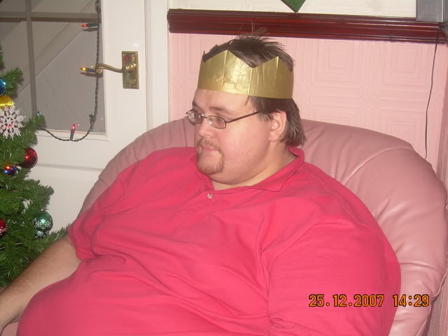 Gary, at 34 stone Gary, at 34 stone