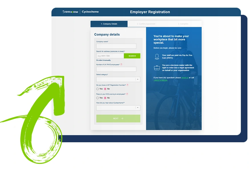 Register now