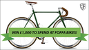 Win £1000 to spend at Foffa bikes!