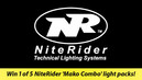 Win 1 of 5 NiteRider ‘Mako Combo’ light packs!