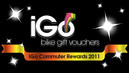 iGo Commuter Rewards - Win up to £50 of iGo Bike Vouchers in September