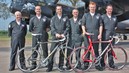 RAF Display teams coast to coast cycle challenge
