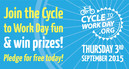 Spread the word on Cycle to Work Day 2015