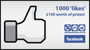 Like us on Facebook and win £100 worth of prizes!