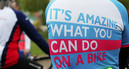 Get 10% off RIDE100 charity bike ride entry.