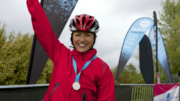 Your chance to ride with Davina McCall at Davina’s Big Sussex Bike ride