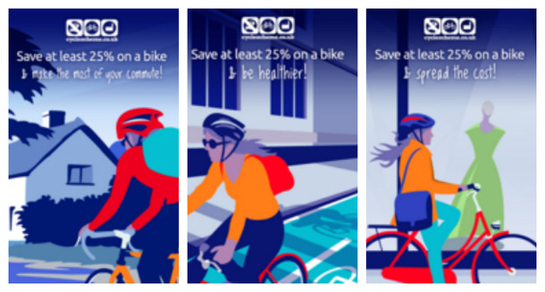 Motivate your staff to get on their bike, with these beautiful new posters