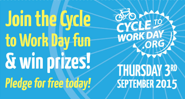 Spread the word on Cycle to Work Day 2015
